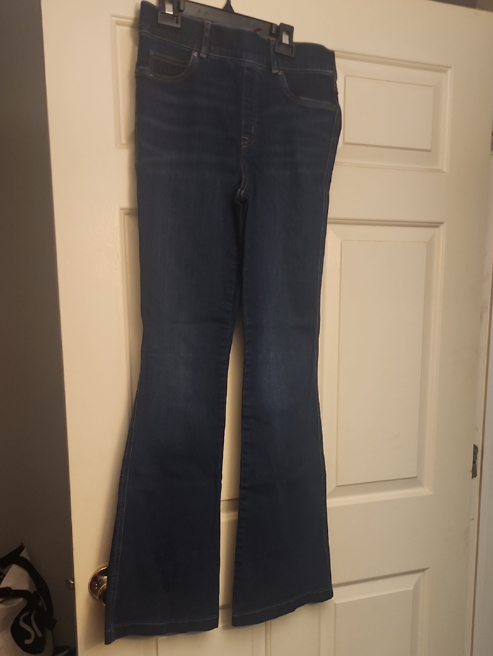SPANX Dark Blue Flare Jeans